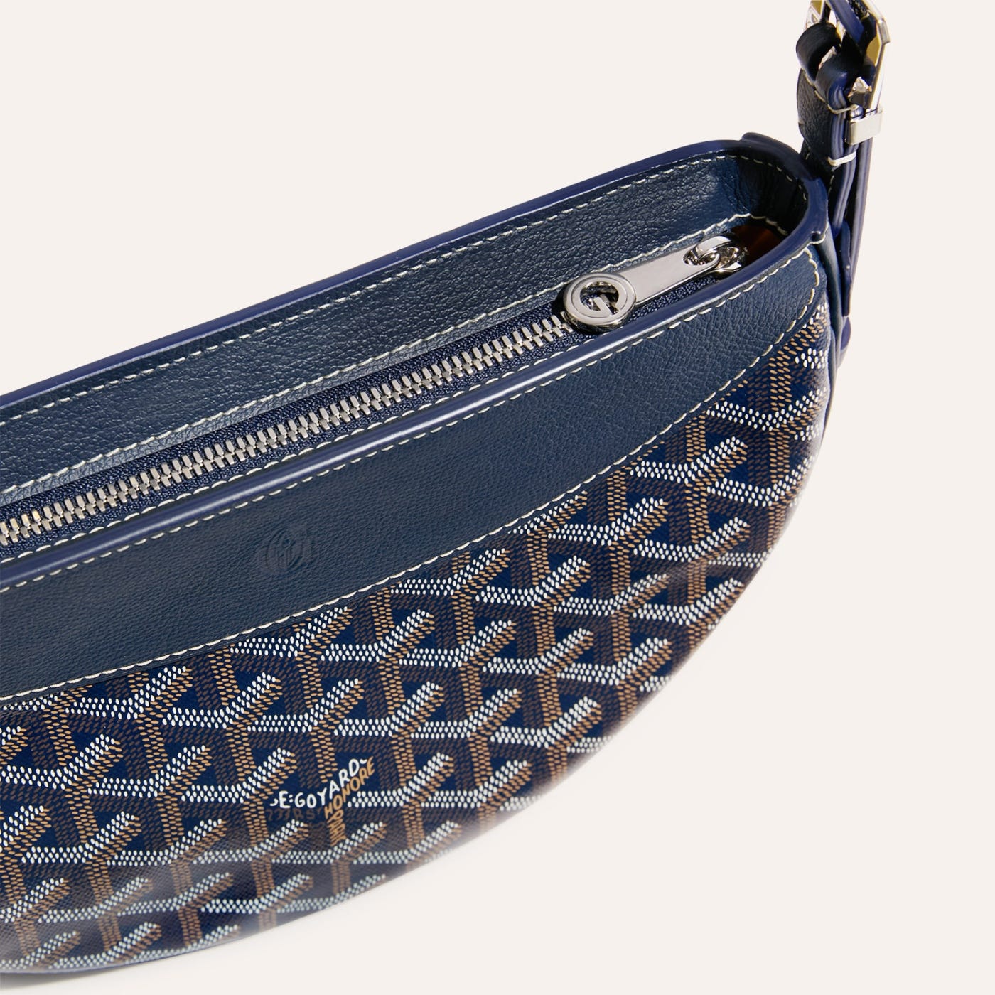Goyard Hirondelle Bag Navy Blue - Image 3